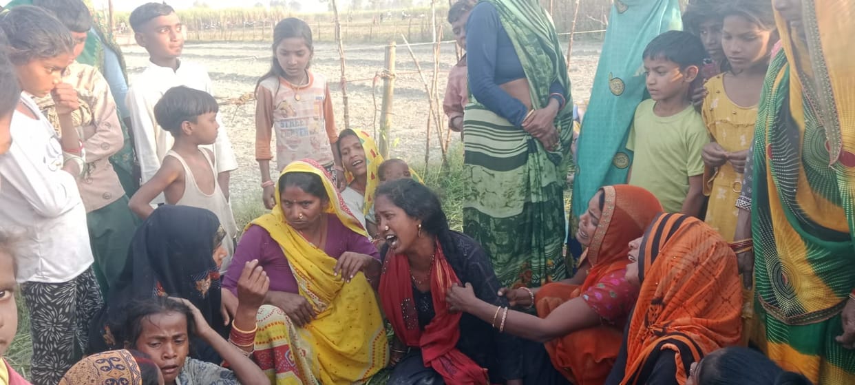Child dies due to thresher overturning