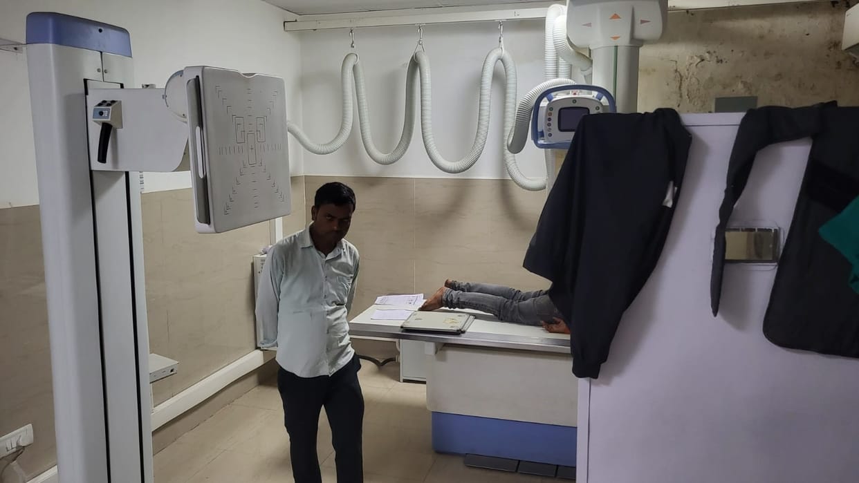 Digital X-ray machine malfunctions again