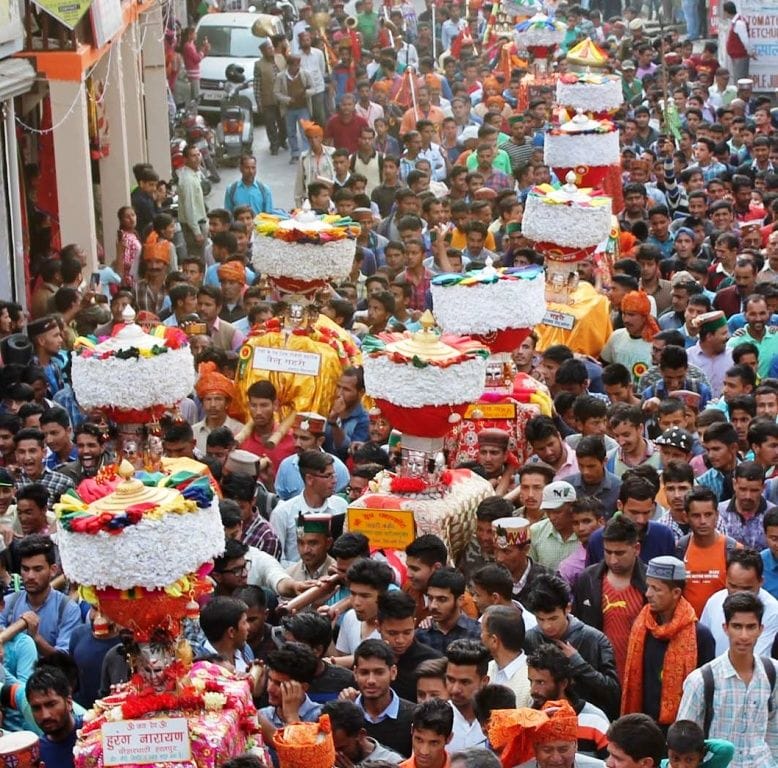 Small businessmen oppose bid for plots for Jogindernagar Devta Fair