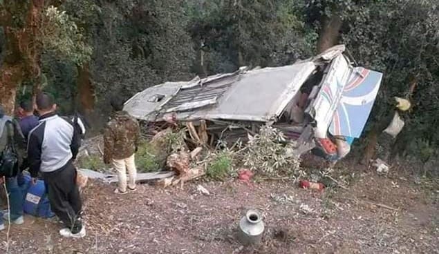 Big accident in Nepal, nine people lost their lives in the blink of an eye in nepal