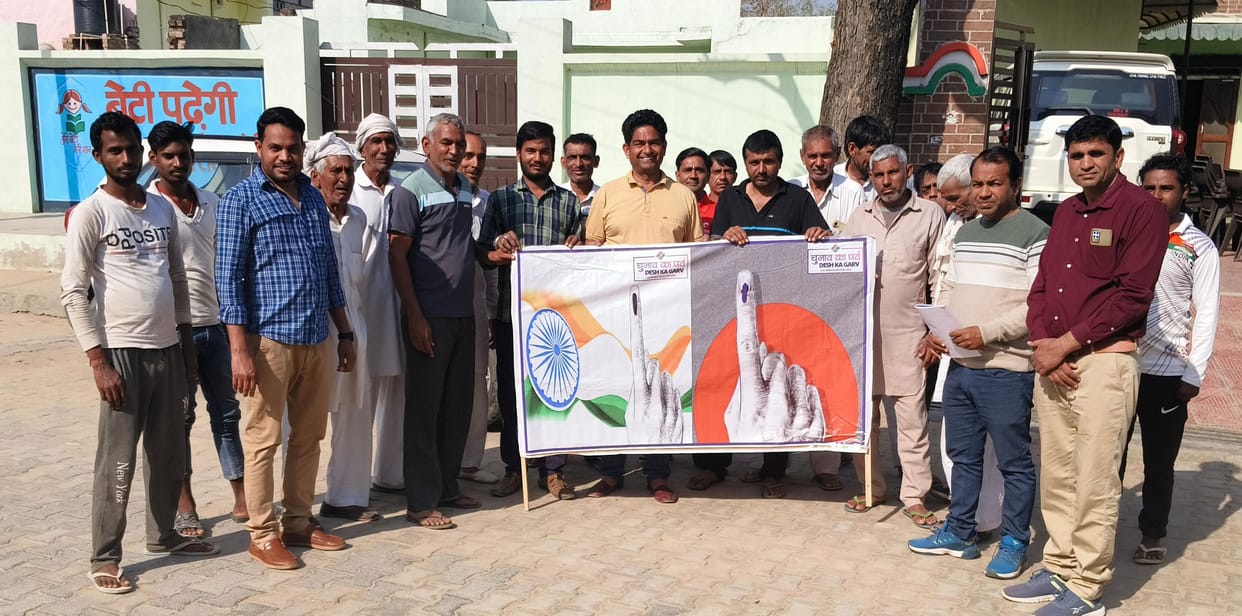 Explain the benefits of voting to villagers