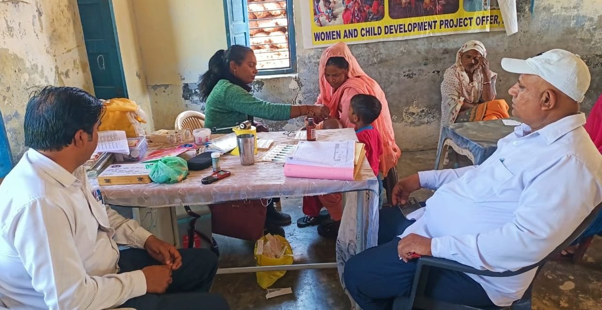 Inspection of seven sites under vaccination