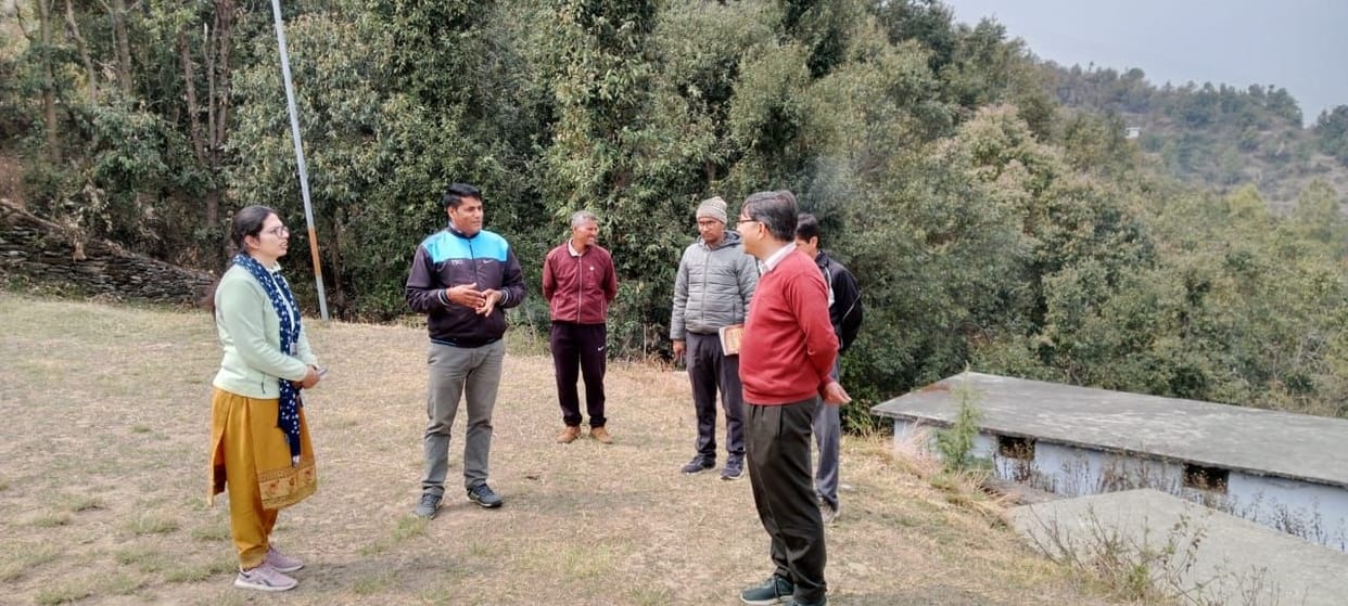 District Election Officer inspected many booths