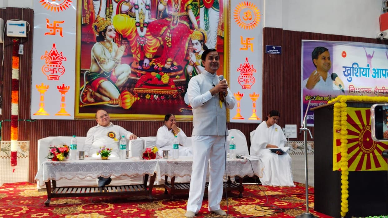 Learn the art of keeping the mind calm in every situation and get relief from stress: BK Omkar Chand