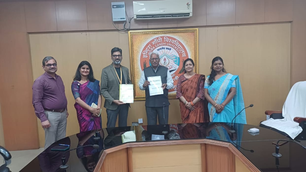 MoU signed between IGU and Heartfulness Education Trust