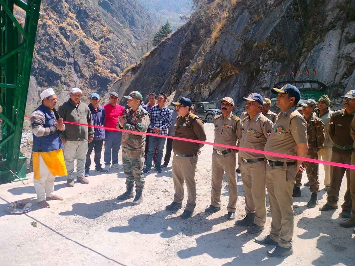 Relief to villagers as traffic starts on Sobla-Dhakar bridge