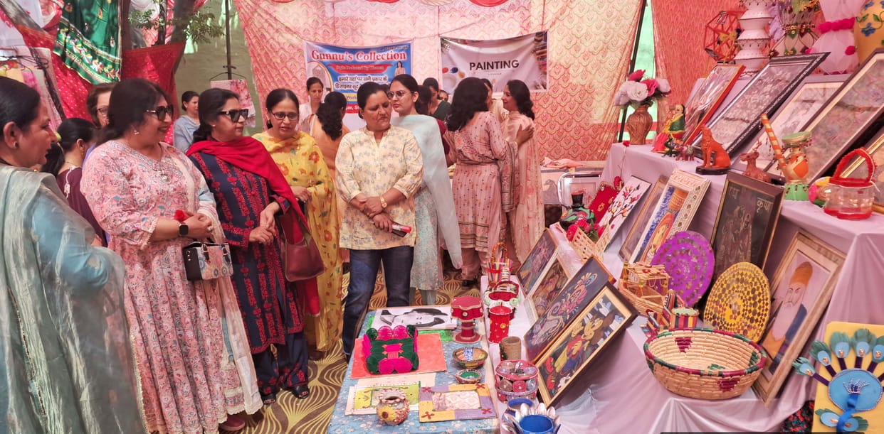Women's festival in Shah Satnam College of Education, progress of women shown through short drama