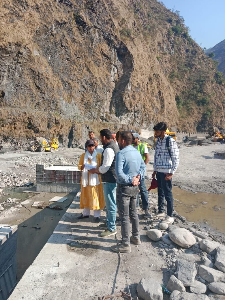 DM inspected development works in Dharchula