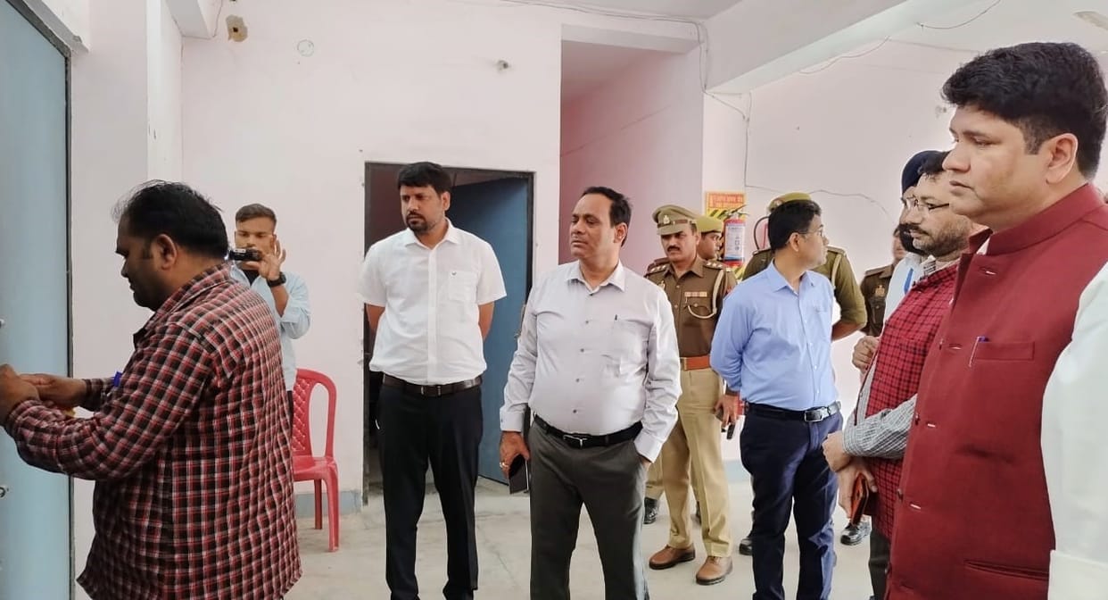DM inspected EVM warehouse