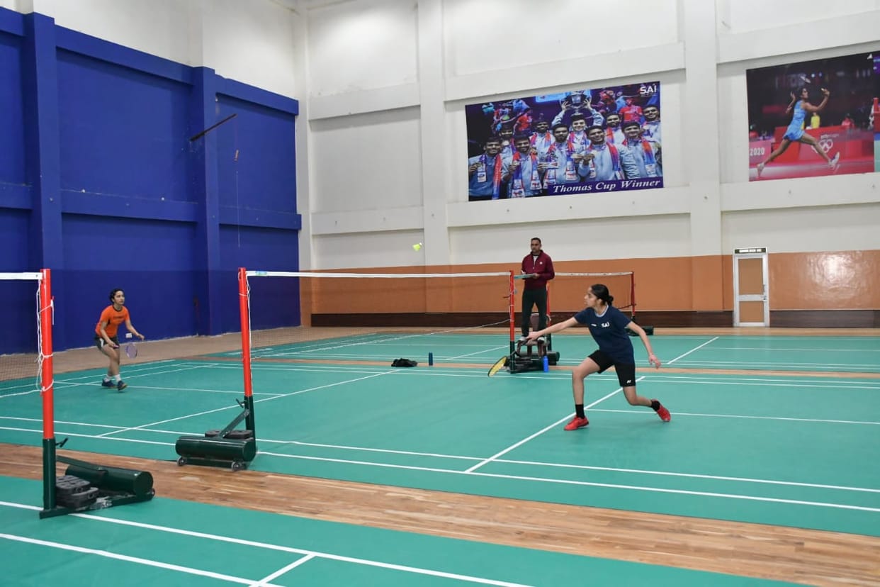 National level badminton competition of Holi festival started, exciting matches took place on the first day