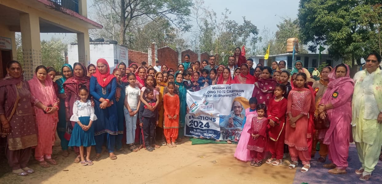 Organized women's competitions to increase vote percentage