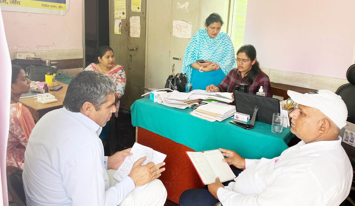 Medical officers checked sub health centers