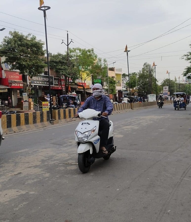 Temperature crossed 39, silence on the streets
