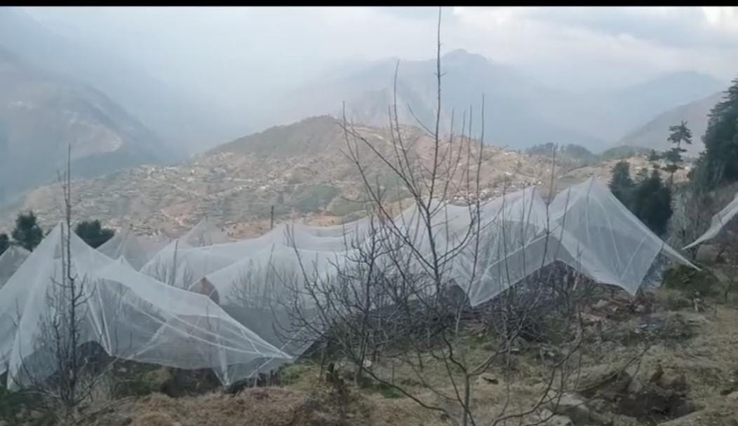 Anti-helnet installation work started, Rampur Bushahr, Kinnaur district