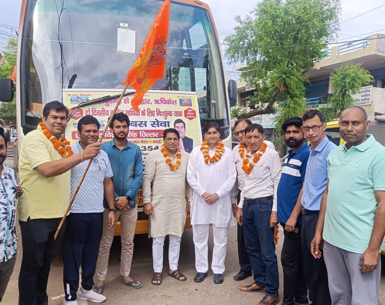 Free bus tour for lawyers leaves for Haridwar-Rishikesh