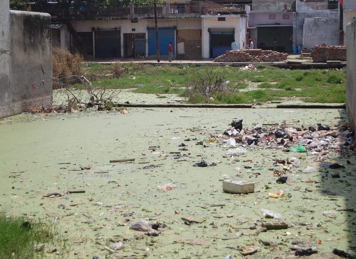 problem of dirt in city
