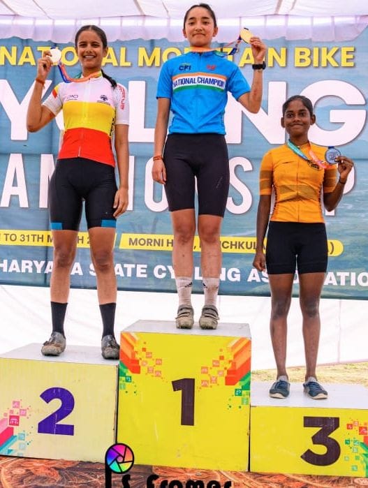 Avni's selection for international cycling competition