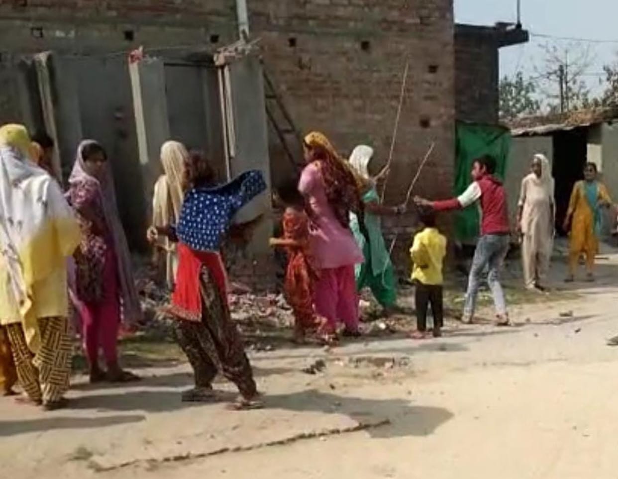 Women broke government toilet, accused constables of threatening them