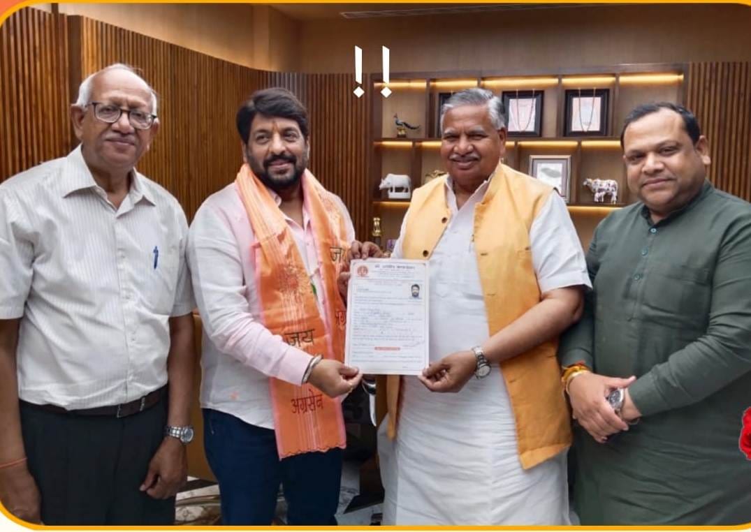Discussed the outline of construction of grand and supernatural temple of Kuldevi Adi Mahalakshmi and Ashtalakshmi