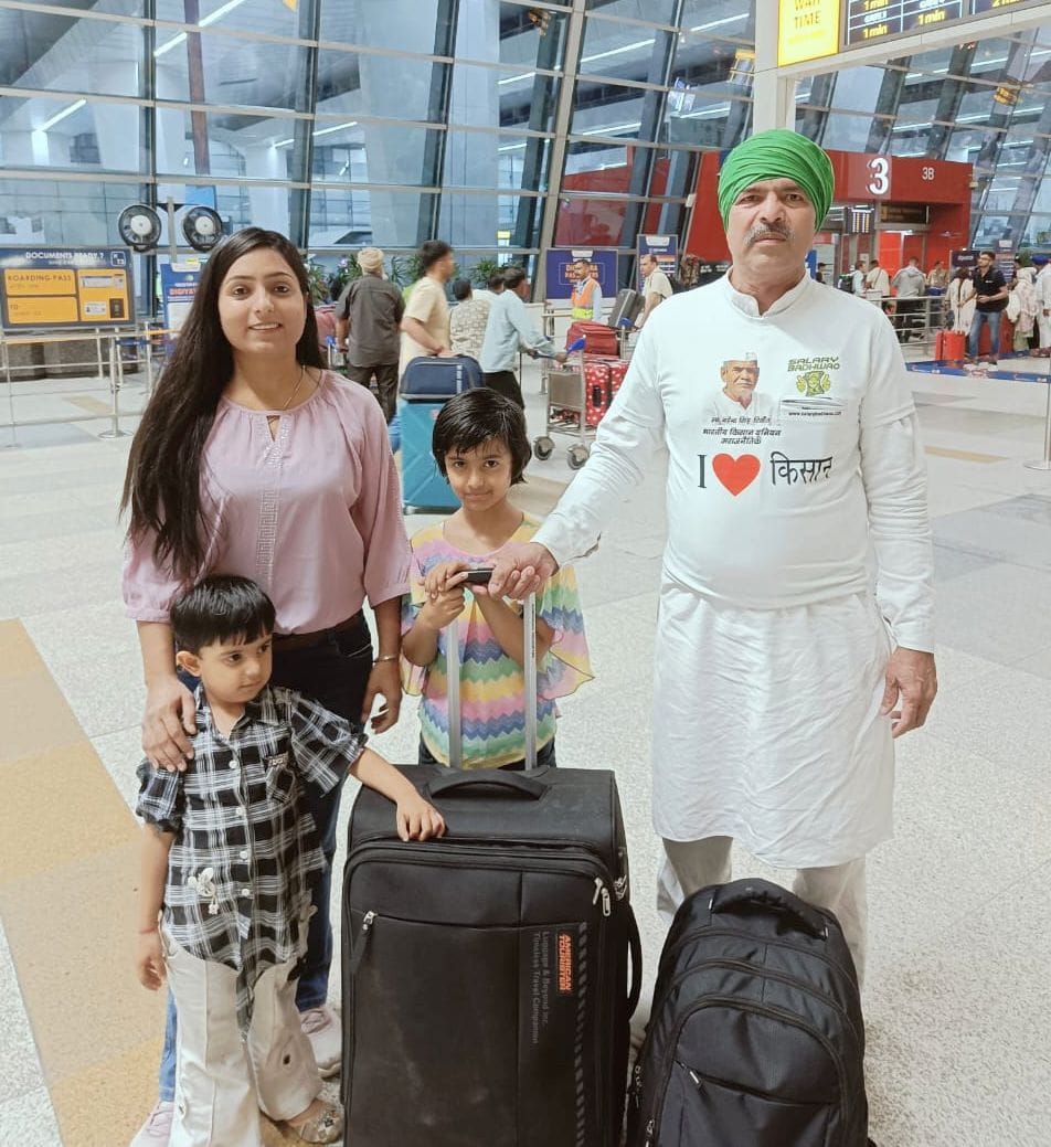 Farmer's daughter leaves for Italy to participate in world class conference