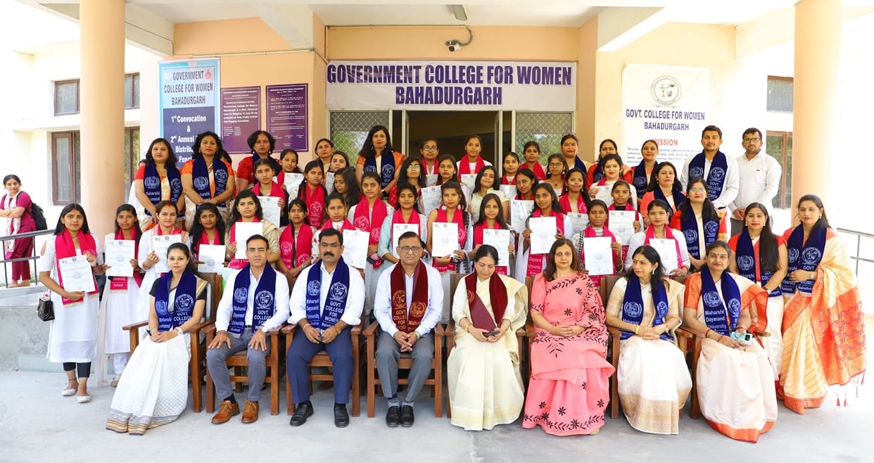 143 girl students were awarded graduation degree