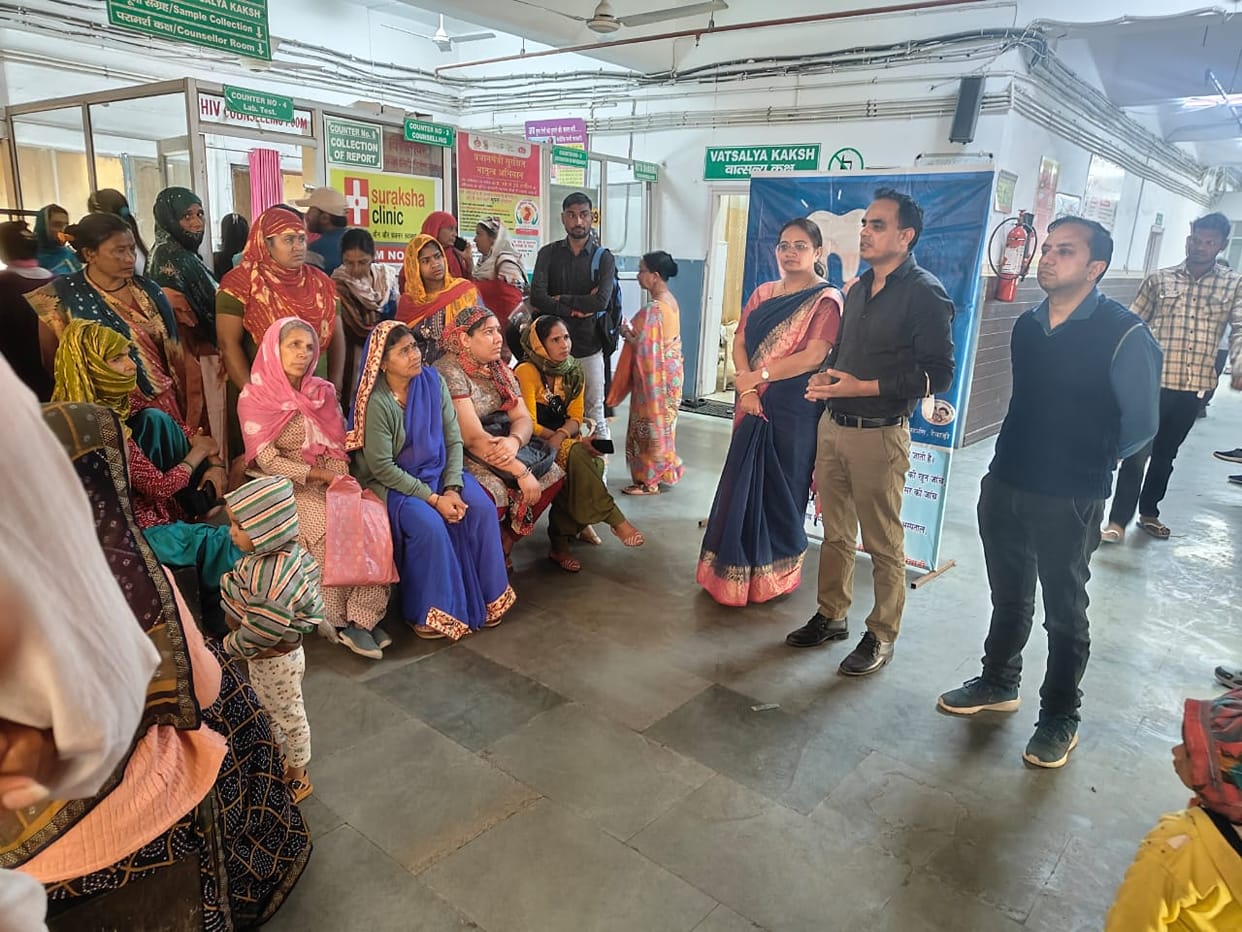 Explained the importance of cleaning teeth and toothbrush.