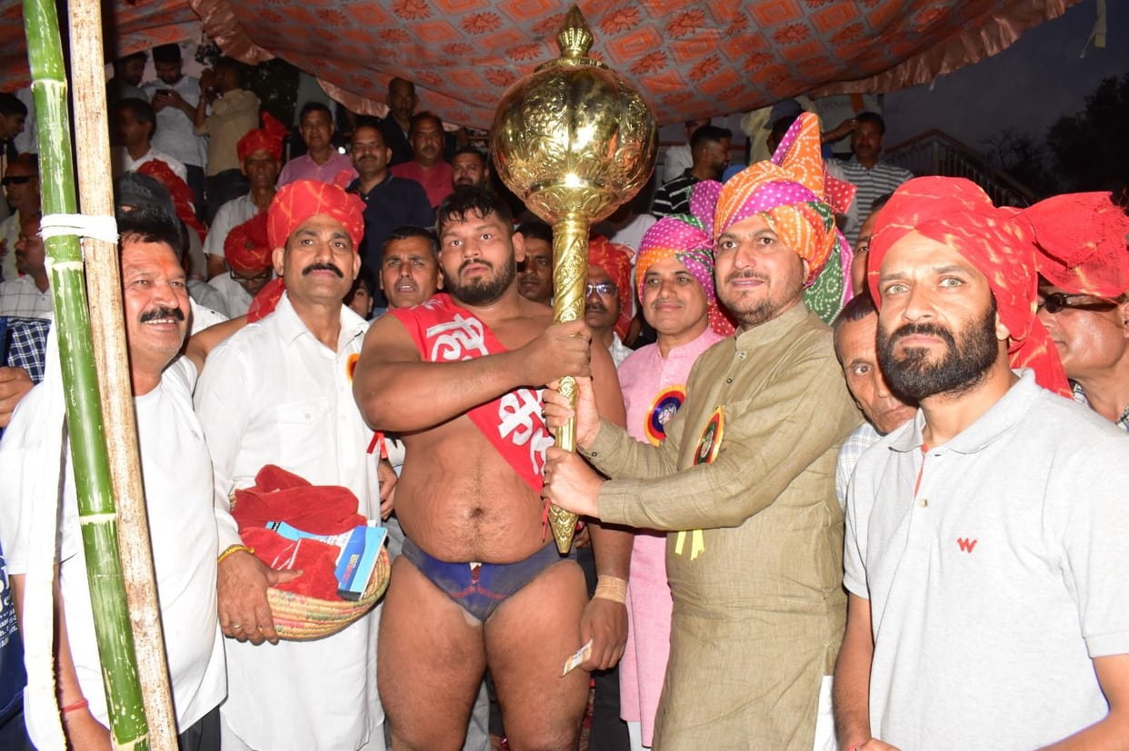 Wrestler Pushpendra Malik won Hind Kesari title in Himachal Pradesh