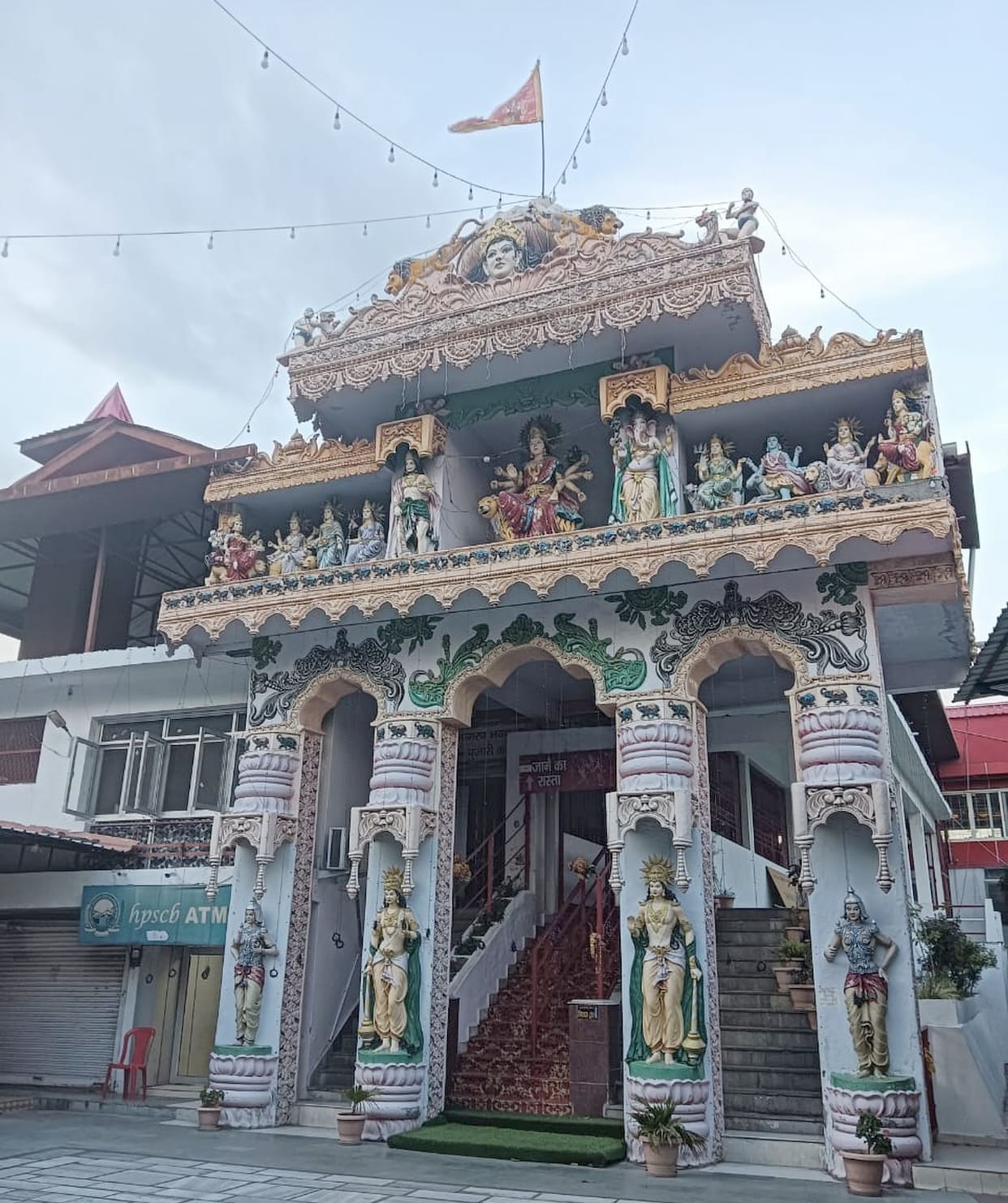 Darshan will be held under the guard of the third eye in Bhalei Mata temple.