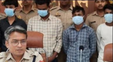 4 arrested in namkeen factory manager loot
