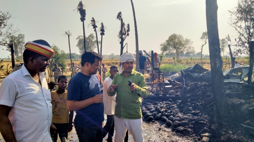 Administration was shocked at the news of fire