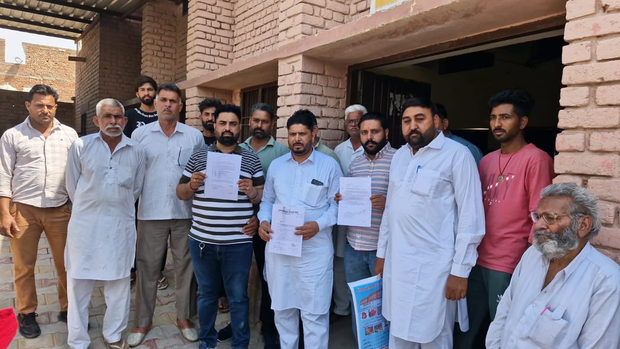 The Panchayat of village Shahpur Begu decided not to vote in the elections.