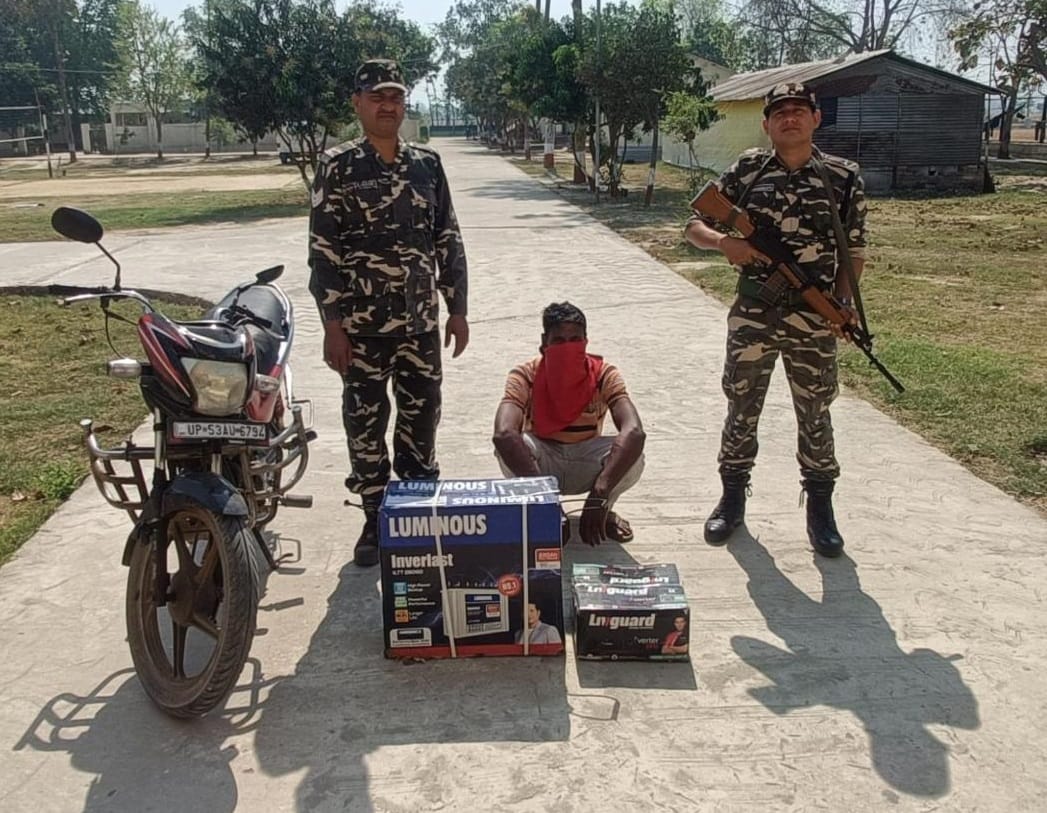 Two caught with inverter batteries