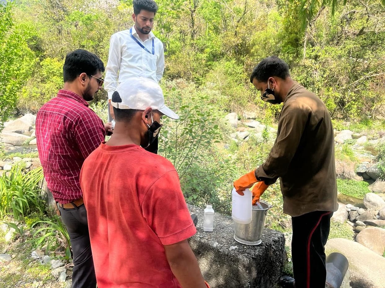 Investigation of sewage treatment plants started, samples of water collected in Mandi-Kullu