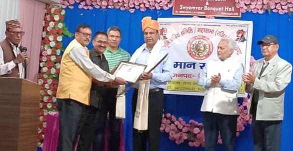 International player Valdiya honored
