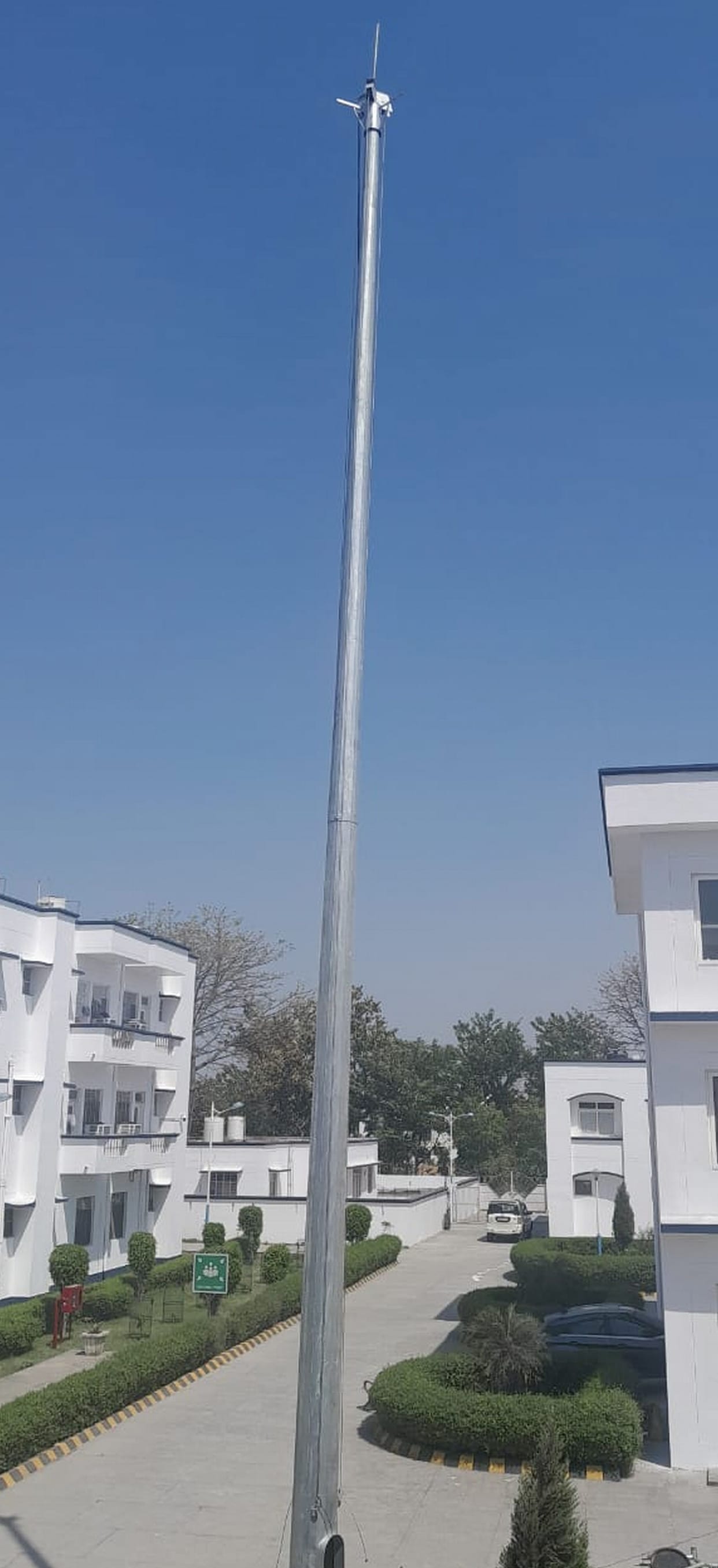 Medical college campus will be illuminated with high mast lights