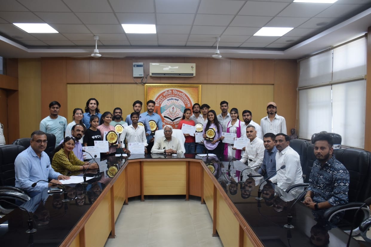 Vice Chancellor honored all the participants on reaching IGU