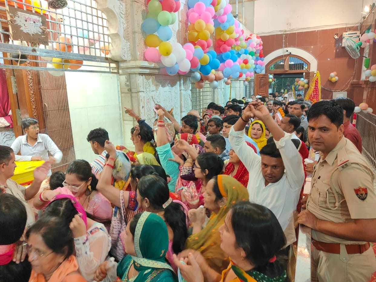 Flood of reverence gathered in the court of Mother Bhimeshwari Devi