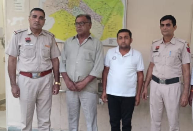 Jhajjar businessman arrested along with his partner for taking bribe of Rs 1.5 lakh in the name of DSP