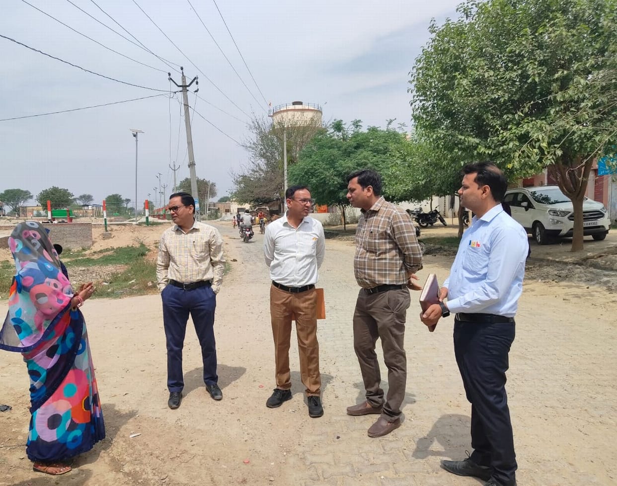 Joint Director returned after seeing the arrangements for prevention of communicable diseases