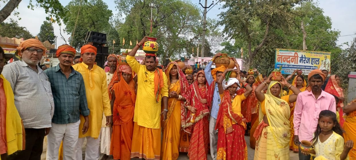 Rudra Mahayagya started with Kalshayatra, echoed Har-Har Mahadev
