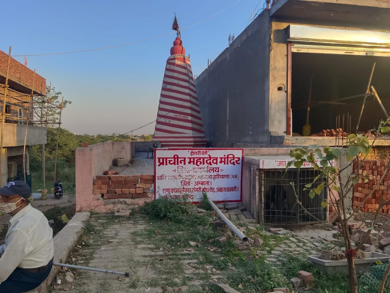 An NRI couple again took charge of the temple