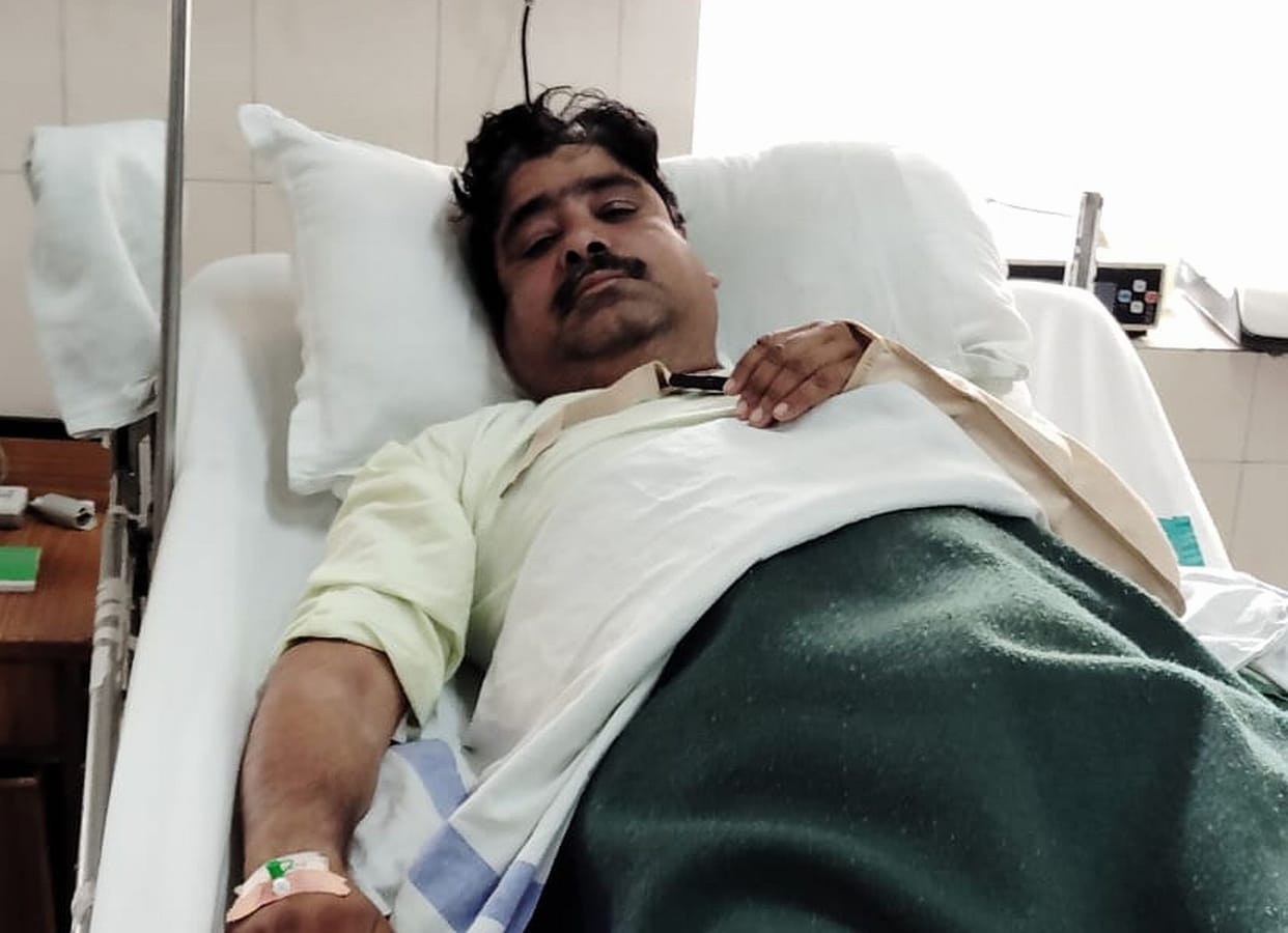 Dilranjan, a resident of Rudrapur, was injured by terrorists' bullets.