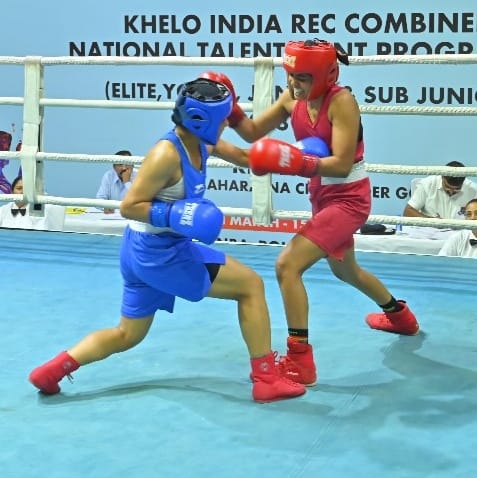 Dimple of Haryana defeated Sanjana of Madhya Pradesh 5-0
