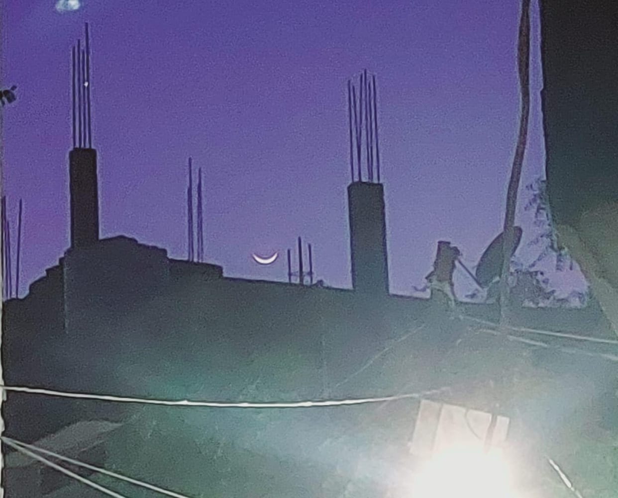 Market becomes brighter on moonlit night, Eid namaz will be offered today
