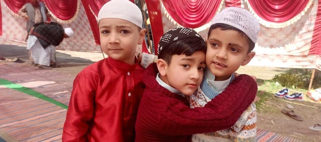 Message of brotherhood given on the festival of Eid