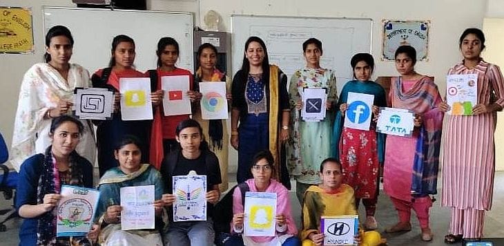 Kuldeep first in logo making competition