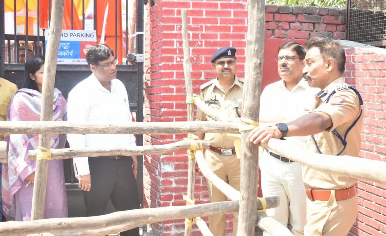 Supporters will be stopped at the barrier itself, video-photography will be done