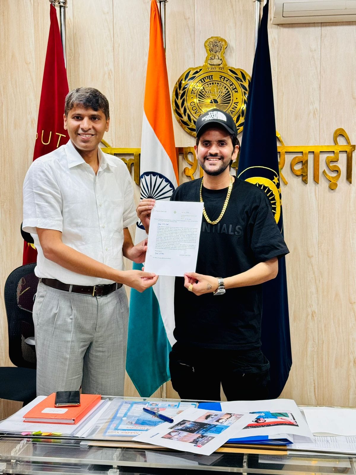 MD Rockstar becomes brand ambassador of sweep activities