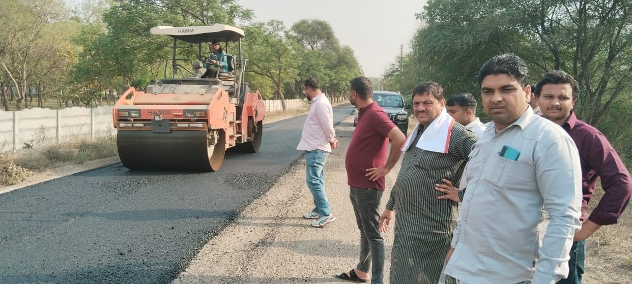 Construction of Sector 9 roads begins, people will get relief