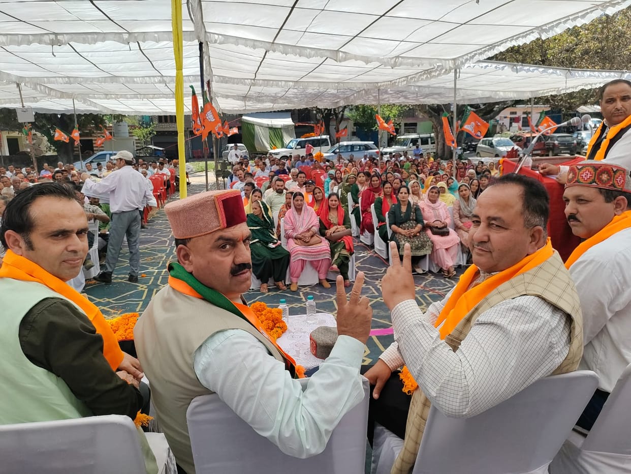 BJP will hold a big conference on Ambedkar Jayanti in Nadaun on 14th: Nitin